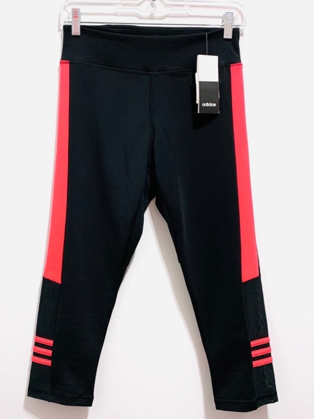 NWT Adidas Women’s Climalite Black Capri Leggings